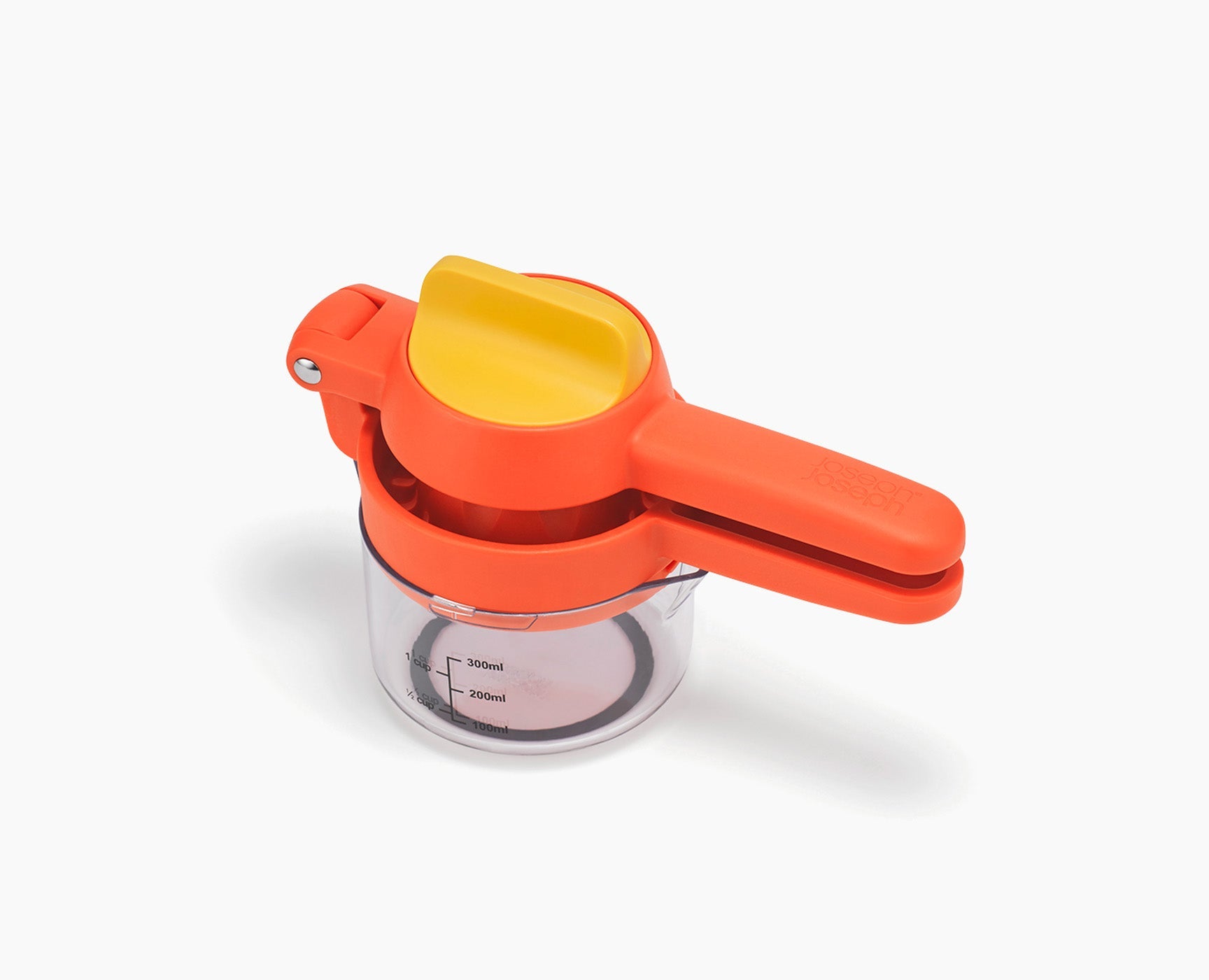 JuiceMax™ Plus Dual-Action Orange Citrus Press with Measuring Cup
