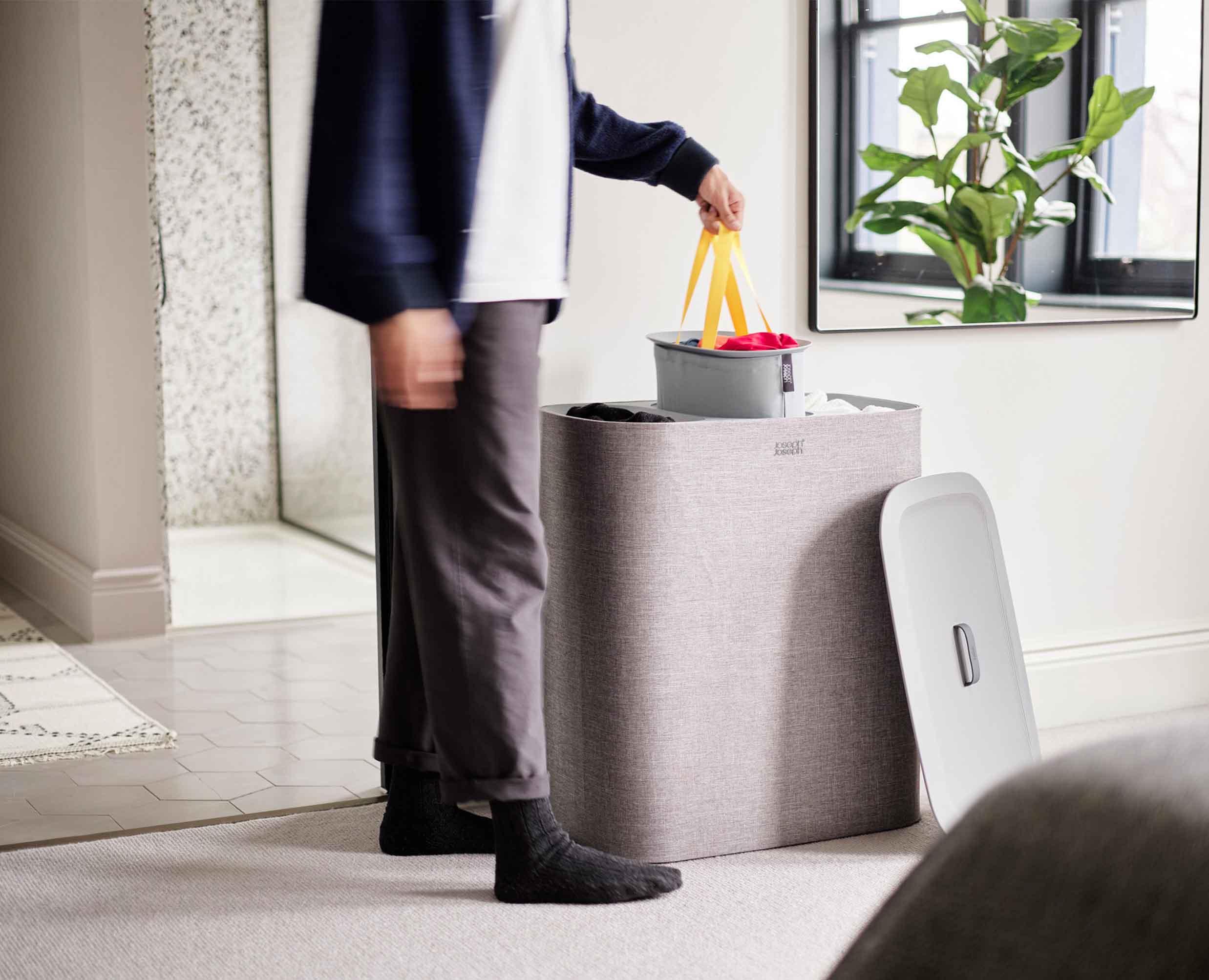 Tota Trio 90L Laundry Separation Basket - 50024 - Image 3