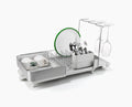 Extend™ Steel Plus Expandable Stone Dish Drainer with Wine Glass Rack
