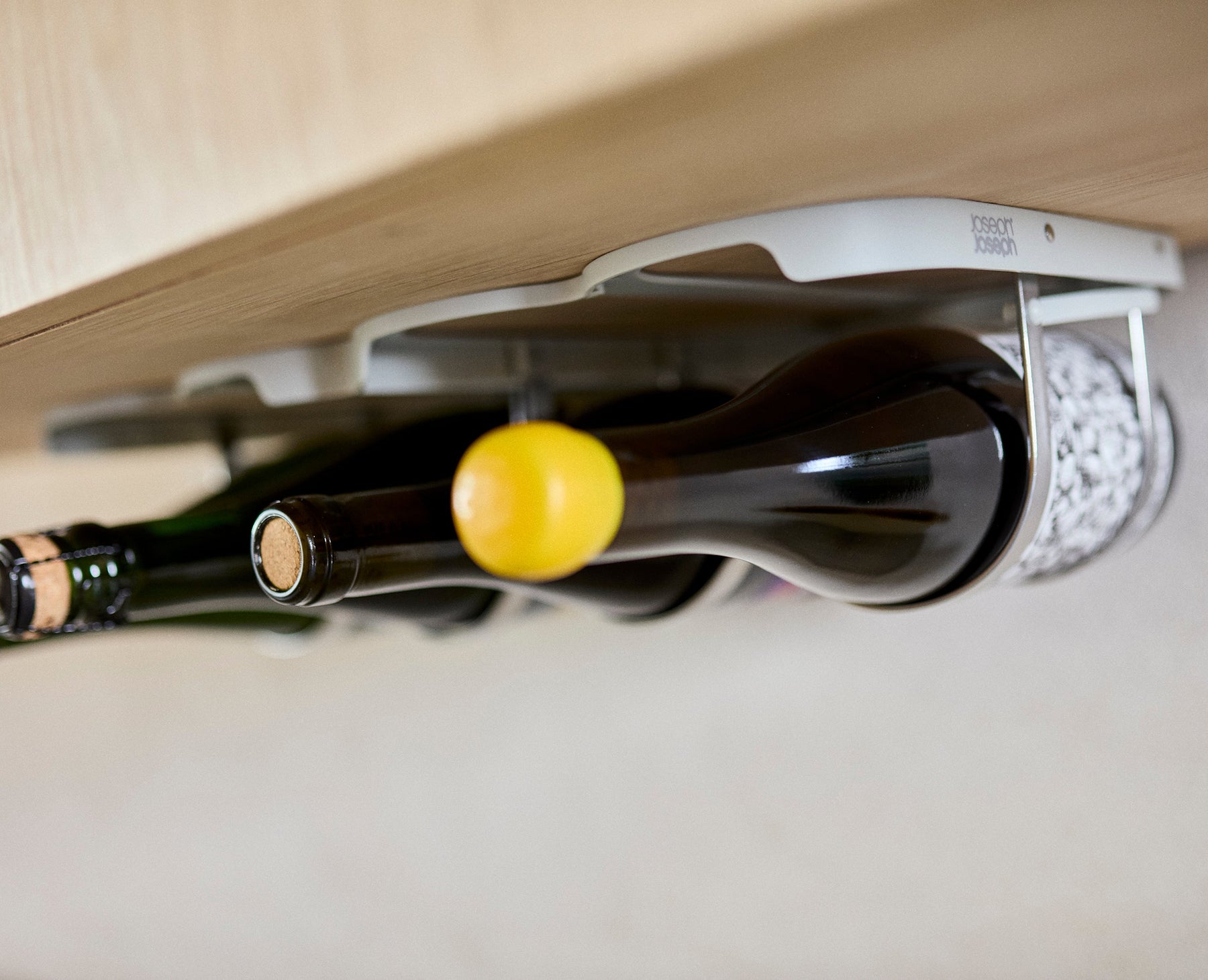 Cradle™ Under-Shelf Folding Wine Bottle Rack