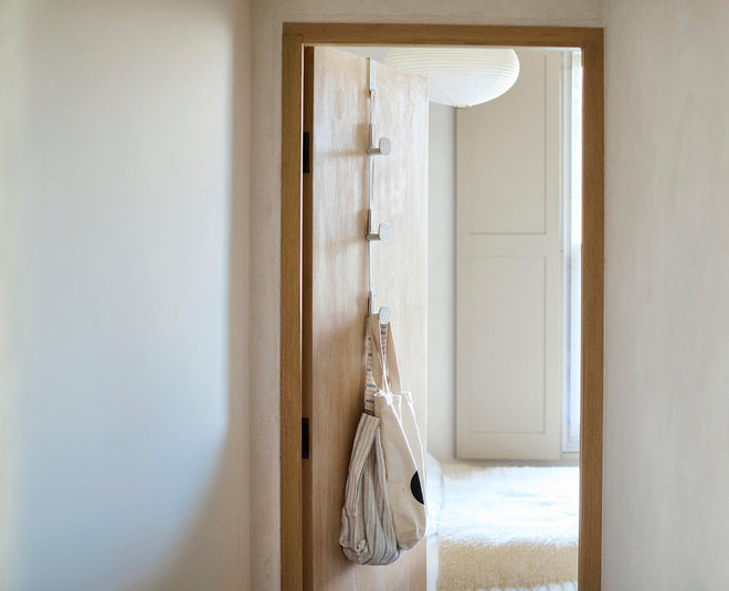 Orderly™ Ecru Over-Door Handbag Storage Holder