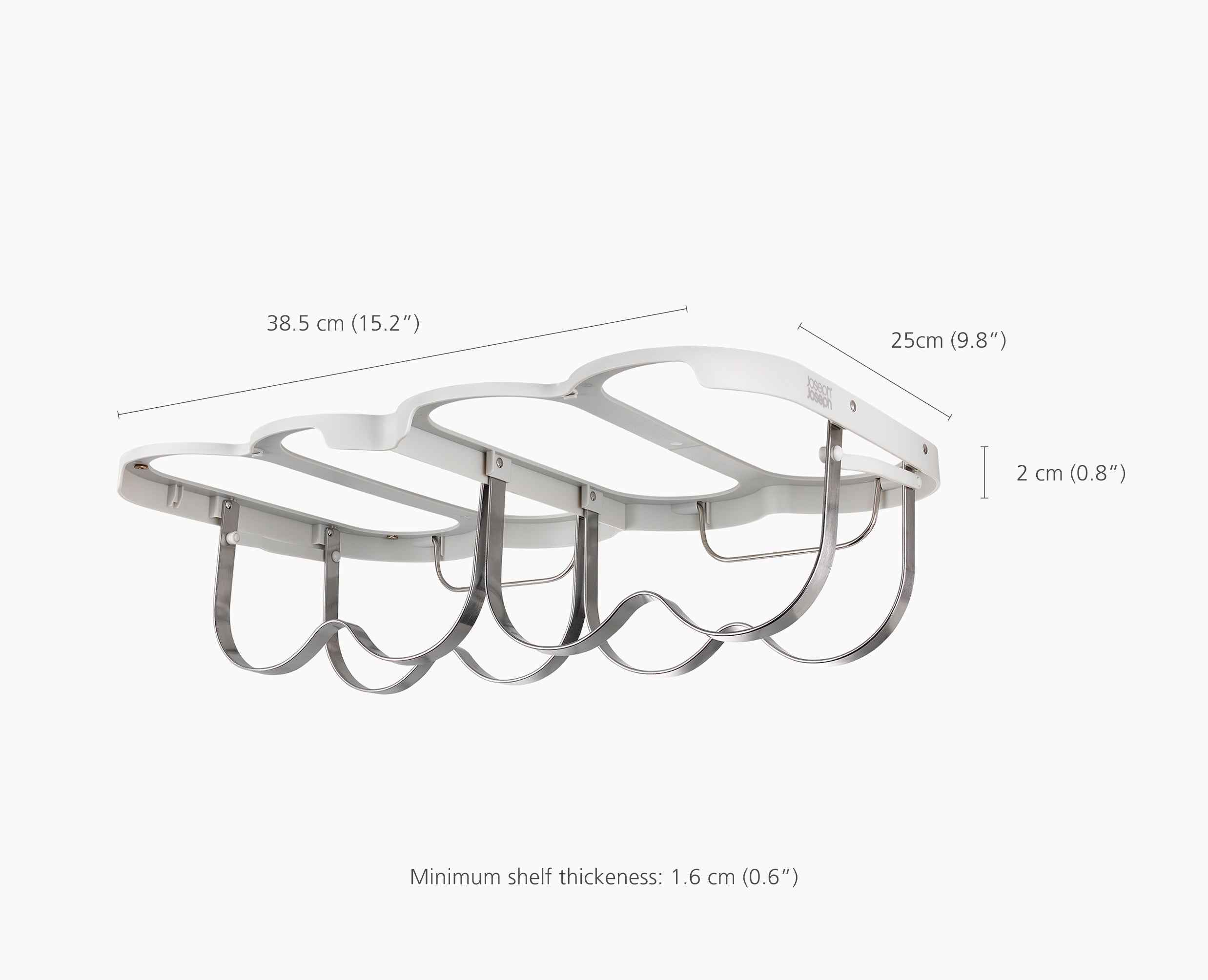 Cradle™ Under-Shelf Folding Wine Bottle Rack