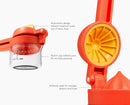 JuiceMax™ Plus Dual-Action Orange Citrus Press with Measuring Cup
